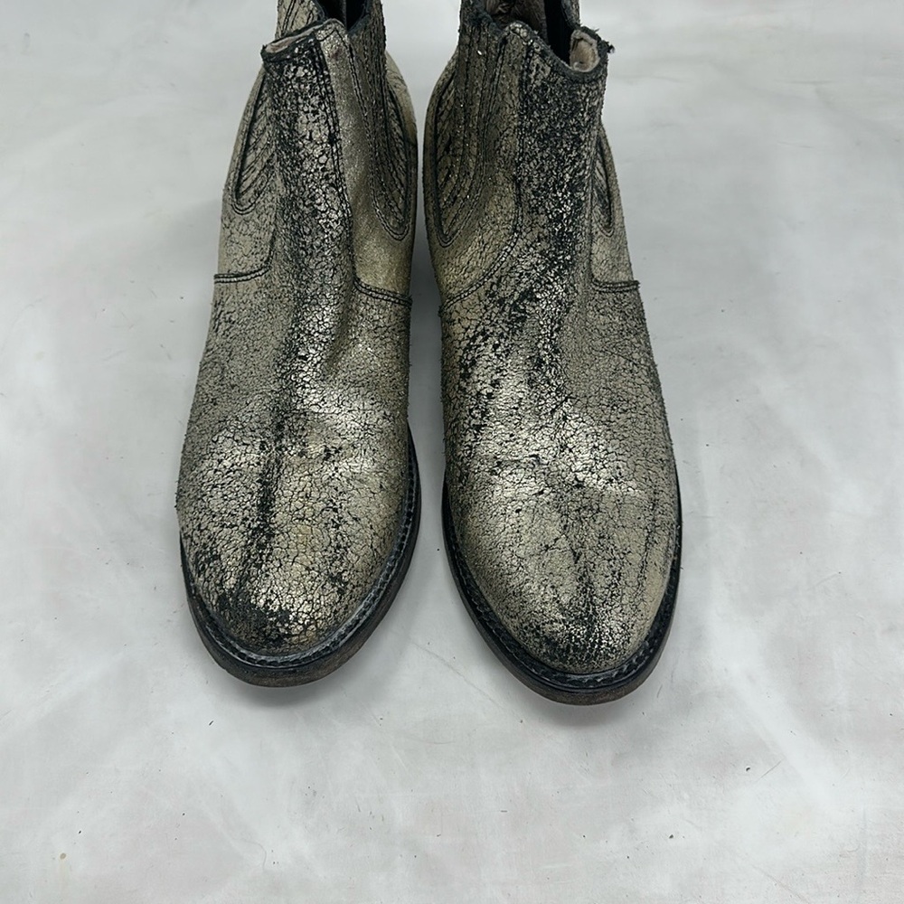 Freebird by Steven Madden Salamanca Distressed Leather Boots 9 - Picture 11 of 11
